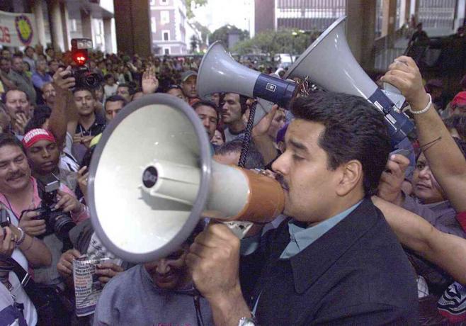 نيكولاس مادورو في عام 2004