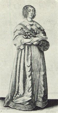 رسم Wenceslaus Hollar ، تاريخ الموضة النسائية في القرن السابع عشر