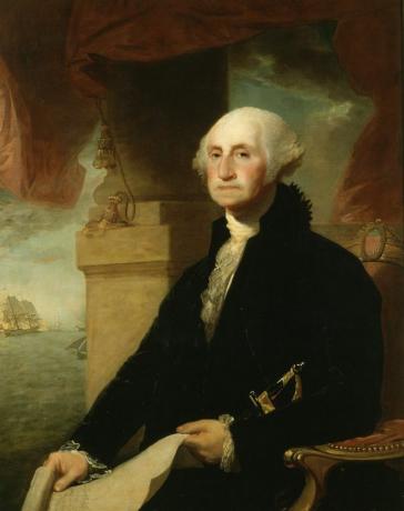 الرئيس جورج واشنطن ، رسمها عام 1794.