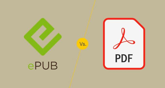 ePUB مقابل PDF