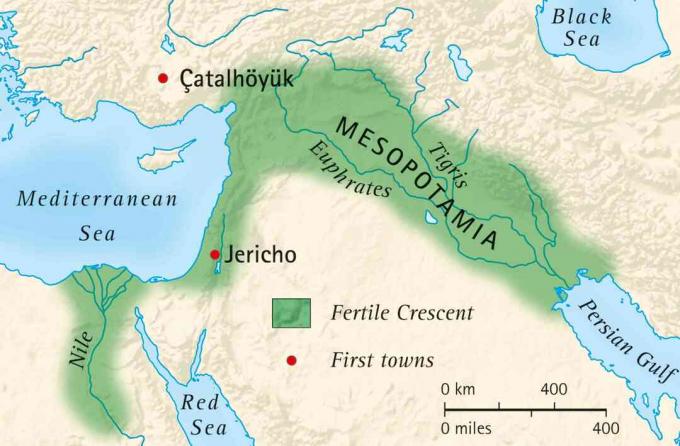 اقدم الحضارات التي نشأت في بلاد ما بين النهرين في العراق هي حضارة