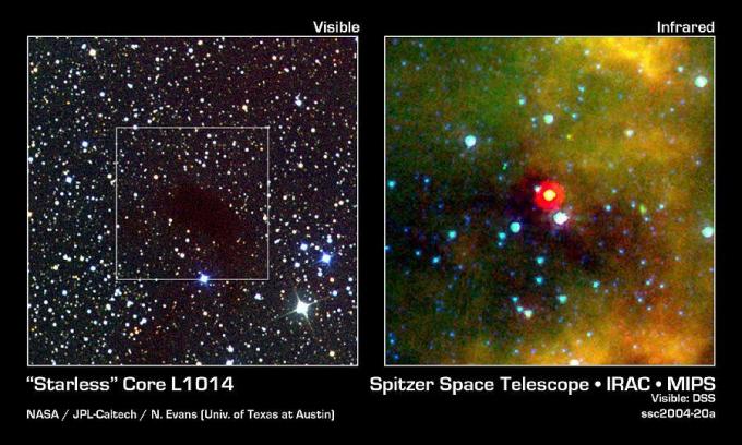 معرض صور تلسكوب سبيتزر الفضائي - النجم اللامع الذي ليس كذلك