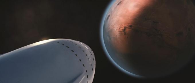 بعثات المريخ في المستقبل.