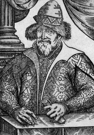 القيصر إيفان الرابع (1530 - 1584) ، إيفان الرهيب من روسيا ، حوالي 1560