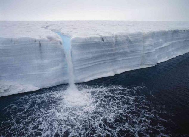 ذوبان الأنهار الجليدية